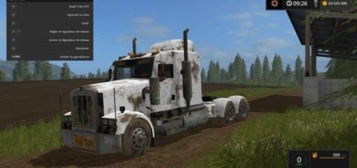 Мод тягач Lizard TS320 Sendcore v 1.0 Farming Simulator 2017