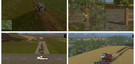 Мод карта Somewhere in Thuringia v 1.0.3.0 Farming Simulator 2017