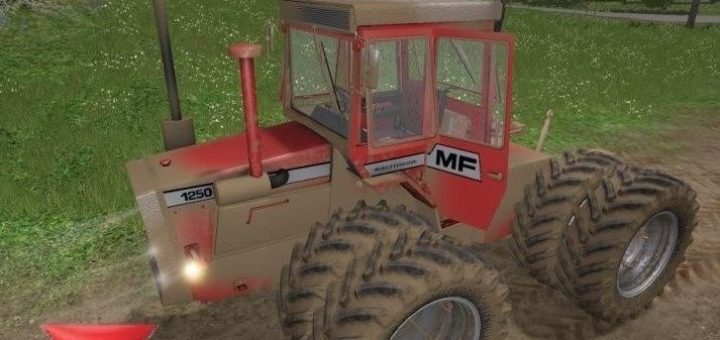 Мод трактор Massey Ferguson 1250 v 1.0 Farming Simulator 2017