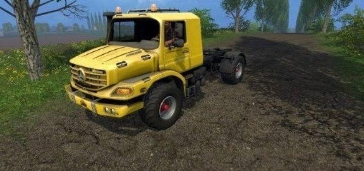Мод Mercedes Zetros v 1.0 Farming Simulator 2017