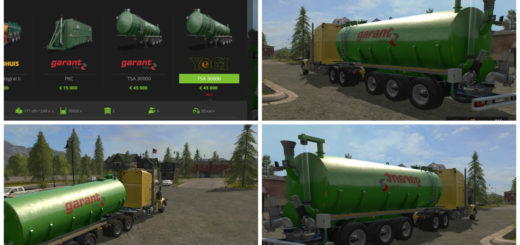 Мод бочка для молока Kotte Garant Farming Simulator 2017