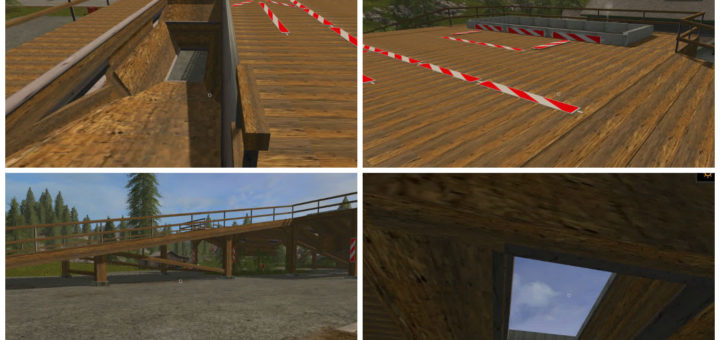 Мод рампа DOUBLE RAMP FOR BEAST CHIPPER V1.0.0.0 Farming Simulator 2017