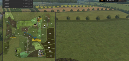 Мод карта FS17 CZECH MAP Farming Simulator 2017