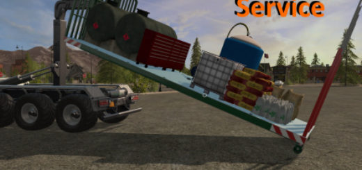 Мод IT RUNNER SERVICE AUFBAU v1.0 Farming Simulator 17