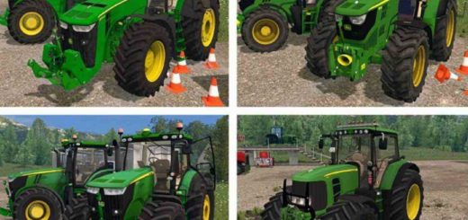 Мод ПАК John Deere Pack v1.0 Farming Simulator 2017