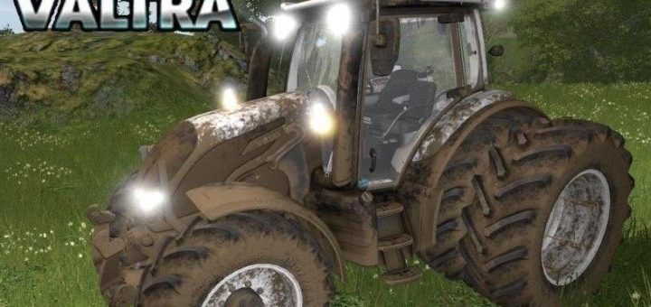 Мод трактор Valtra N v 1.0 Farming Simulator 17