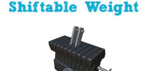 Мод противовес Shiftable Weight v 1.0 Farming Simulator 2017