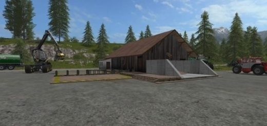 Мод пилорама Saegewerk placeable v 1.0.1.0 Farming Simulator 2017