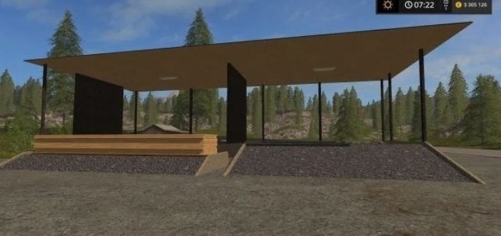 Мод Contractor Wood Sell Point v 1.0 Farming Simulator 2017