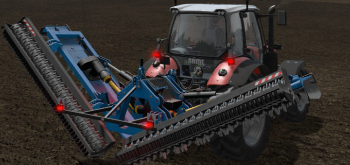 Мод культиватор ADLER ERS 6000 SICMA v 1.0.1 Farming Simulator 17