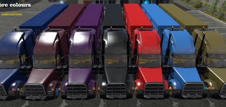 Мод American Truck Pack v 1.0 Farming Simulator 2017