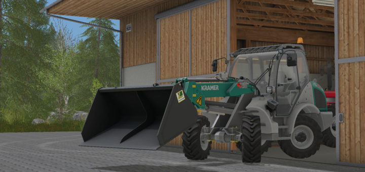 Мод ковш Bressel and Lade 201a v 1.1 Farming Simulator 2017