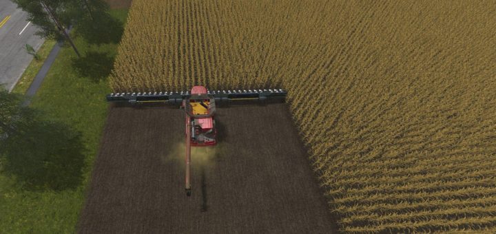 Мод жатка CAPELLO HS30 V6 Farming Simulator 17
