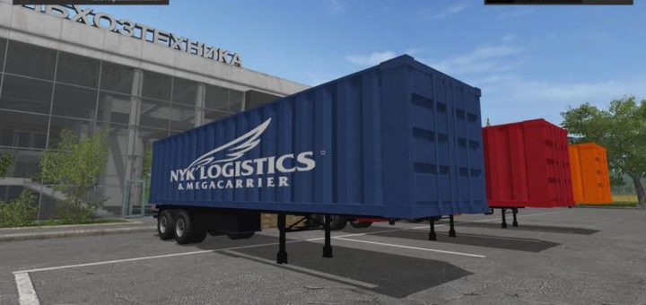 Мод Container Trailer Pack v 1.0 Farming Simulator 2017