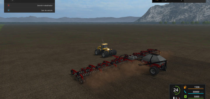 Мод сеялка CaseIH Cart Air Seeder 32m v 2.0 Farming Simulator 17