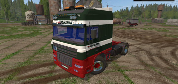 Мод тягач DAF XF Hohlschen v 1.0 Farming Simulator 2017