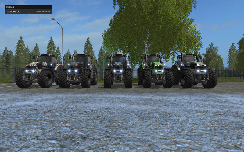 Мод трактор Deutz Fahr Series 9 Designer Edition v 1.1.2 Farming Simulator 2017
