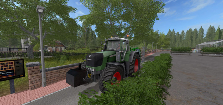 Мод противовес Eigenbau weight 450kg v 1.0 Farming Simulator 2017