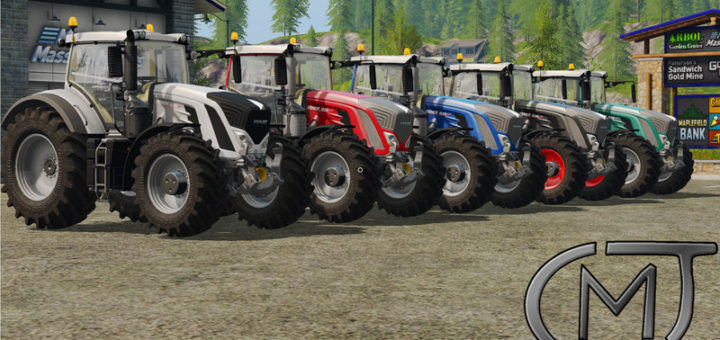 Мод трактор Fendt 900 Series MoreReality v 1.2 Farming Simulator 2017