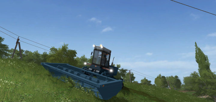 Мод газонокосилка Fortschritt E 302 Farming Simulator 2017