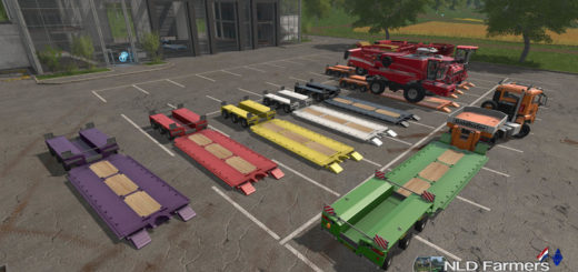 Мод трал Goldhofer Buyable Color V 2.0 Farming Simulator 2017