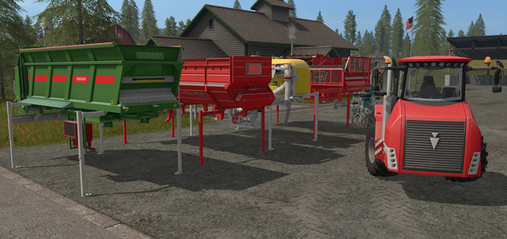 Мод Holmer Terra Variant 600 Eco v 2.6 Farming Simulator 17