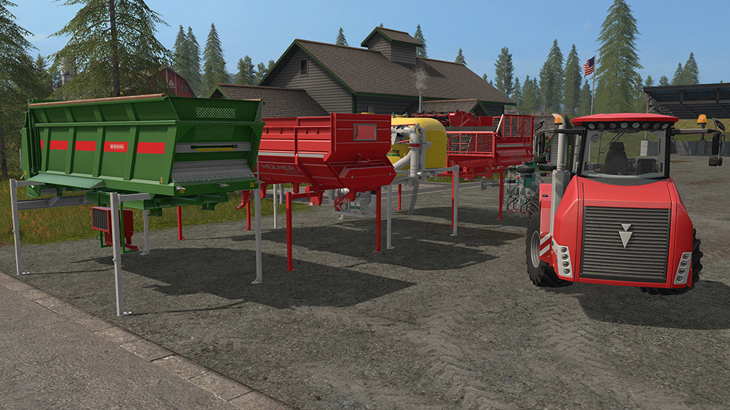 Мод Holmer Terra Variant 600 Eco v 2.6 Farming Simulator 17