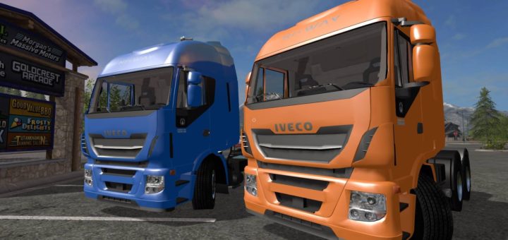 Мод Iveco Hiway v 1.0.2.0 Farming Simulator 2017