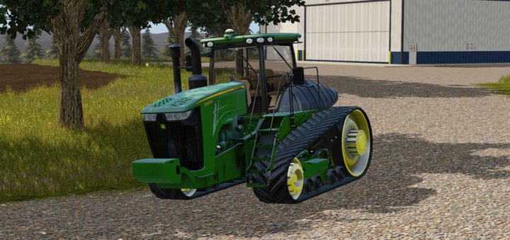 Мод трактор JOHN DEERE 9RT Farming Simulator 2017