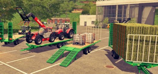 Мод прицеп Joskin wago loader 10m / 8m autoloader v 1.0.0.2 Automatic Farming Simulator 17