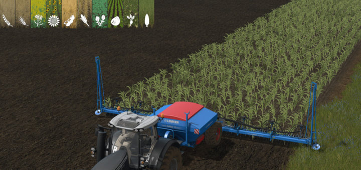 Мод сеялка Lemnken Solitair 12 MultiSeed v 1.17 Farming Simulator 2017