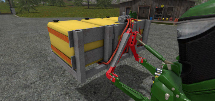 Мод Liquid Fertilizer Tanks v 1.0 Farming Simulator 17