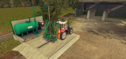 Мод Liquid Fertilizer station Beiser v1.0 Farming Simulator 2017