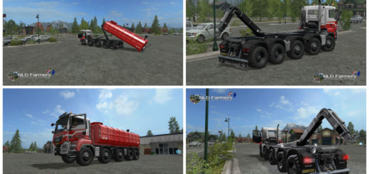 Мод грузовик MAN A Helmer HKL v 2.0 Farming Simulator 2017