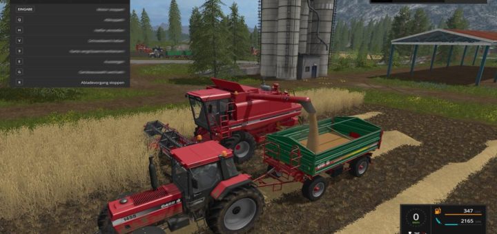 Мод скрипт Manual unloading v 1.0.0.0 Farming Simulator 2017
