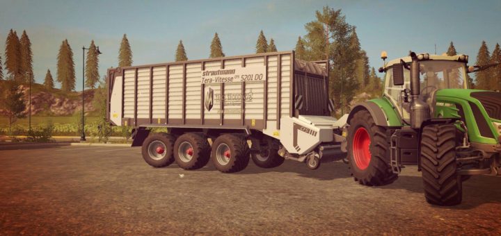 Мод прицеп Strautmann Mike-Modding v1.0 Farming Simulator 2017