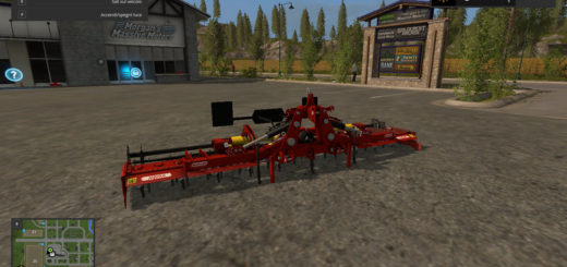 Мод культиватор Maschio Aquila 5000 v 1.0 Farming Simulator 2017