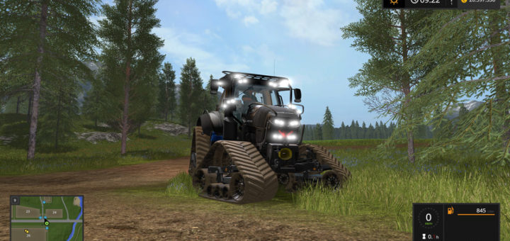 Мод трактор Mountaingoat Prototype II Types D-F v 0.9.8.2 Farming Simulator 2017