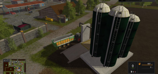 Мод Multi interim storage v 1.2 Placeable Farming Simulator 17