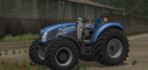 Мод трактор New Holland T4 75 Garden Edition v 1.2 Farming Simulator 17