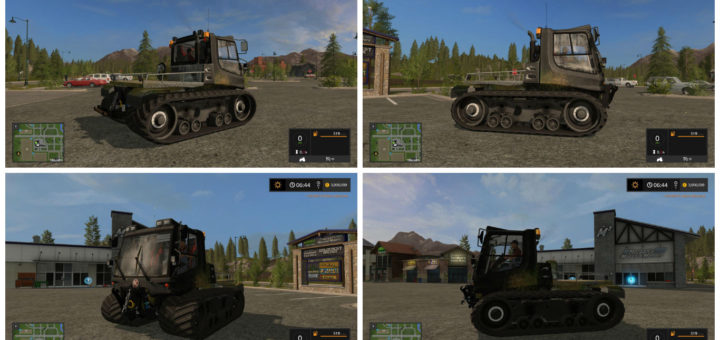 Мод PISTENBULLY 100 v 1.0 Farming Simulator 2017