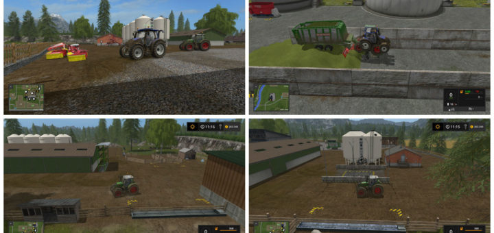 Мод карта Rocky Mountains V 1.4.1 Farming Simulator 2017