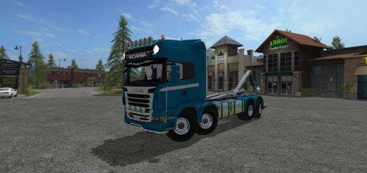 Мод Scania R730 IT Runner V 1.0 Farming Simulator 17