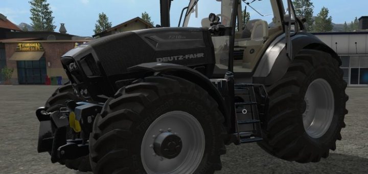 Мод трактор Deutz Fahr Series 7 v 1.1 Farming Simulator 17