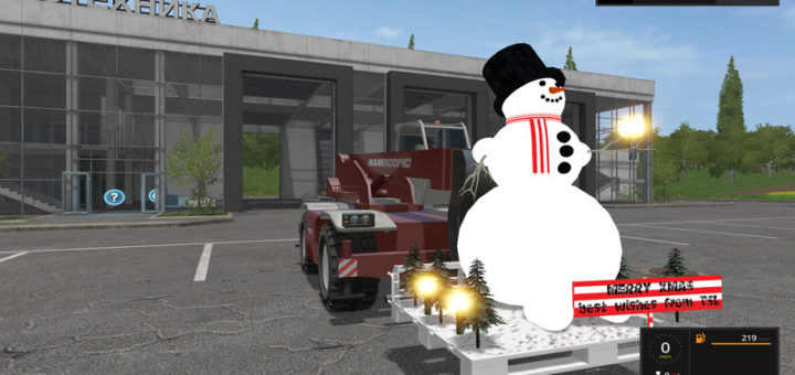 Мод Snowman v 1.0 Farming Simulator 17