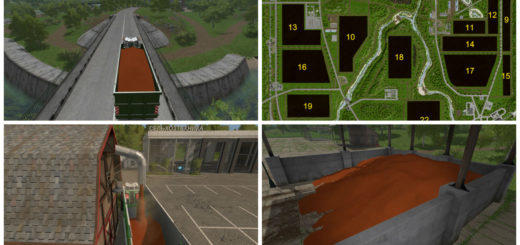 Мод карта Sosnova Terra v 1.4 Farming Simulator 2017