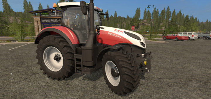 Мод трактор Steyr Terrus CVT Tuning v 1.3 Farming Simulator 2017