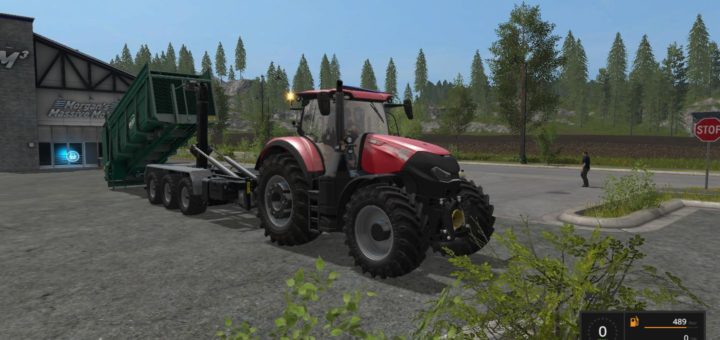 Мод модуль Tebbe Manure Spreader v 2.0 Farming Simulator 2017