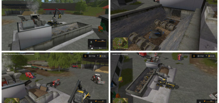 Мод щеподробилка Woodcutter TD3 V 1.0.1.0 Farming Simulator 17