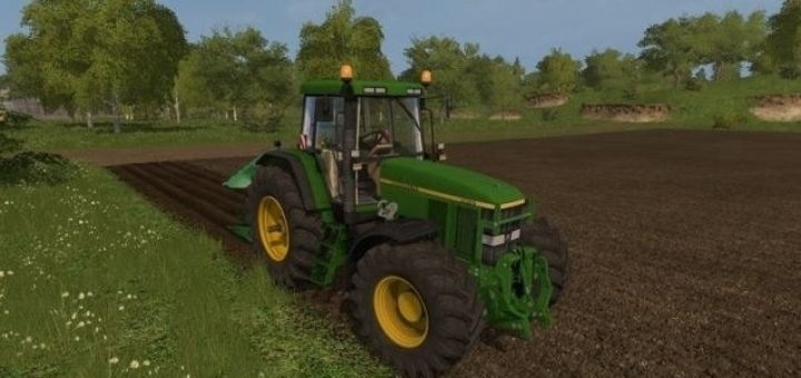 Мод трактор John Deere 7810 v 2.0 Farming Simulator 2017
